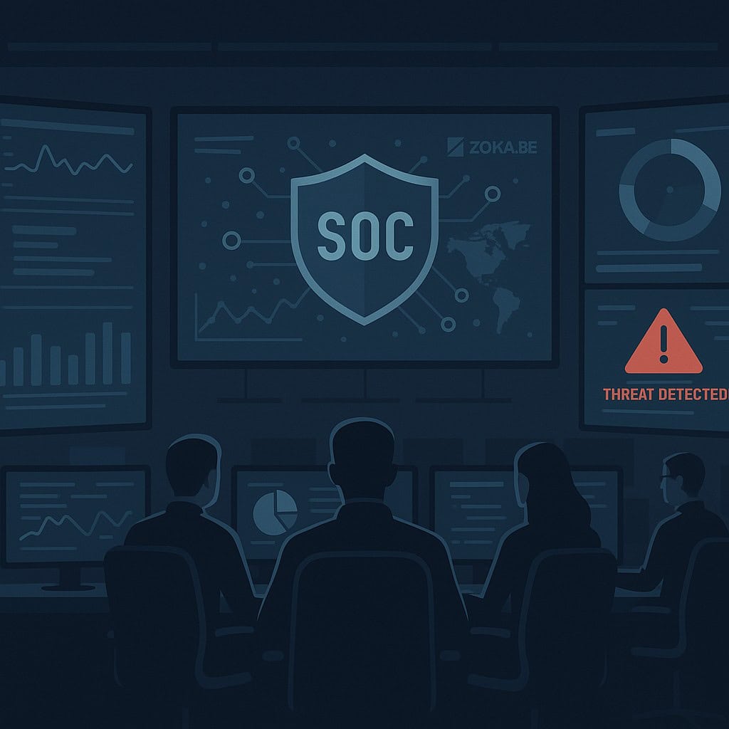 Waarom een Security Operations Center (SOC) onmisbaar is voor jouw organisatie – en waarom Zoka kiest voor een externe partner